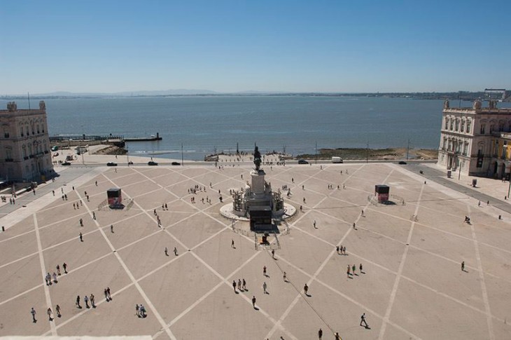 Miradouro do Arco da Rua Augusta, em Lisboa