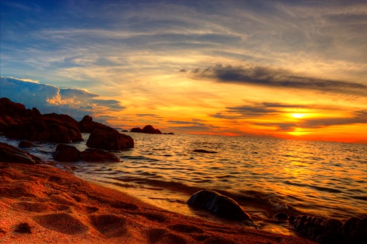 Secret Beach, Koh Phangan, Tailândia