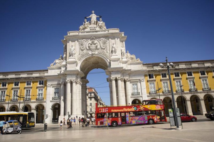 Miradouro do Arco da Rua Augusta, em Lisboa - ©DR