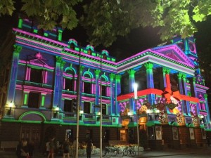 Câmara de Melbourne no Natal