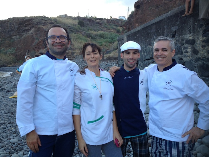 Nuno Barros, Sónia Carocha,Luís Gaspar e Gilberto Costa