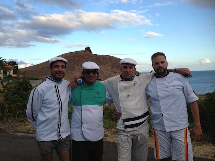 Pedro Mendes, Filomeno Nogueira, Octávio Freitas e Américo dos Santos