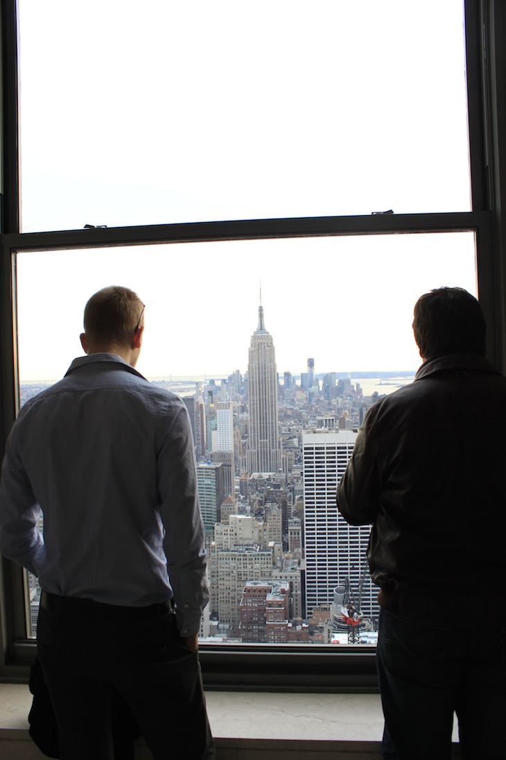 Vista do Top of The Rock 