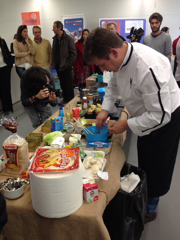 Chef Nuno Maia - Showcooking Minerva