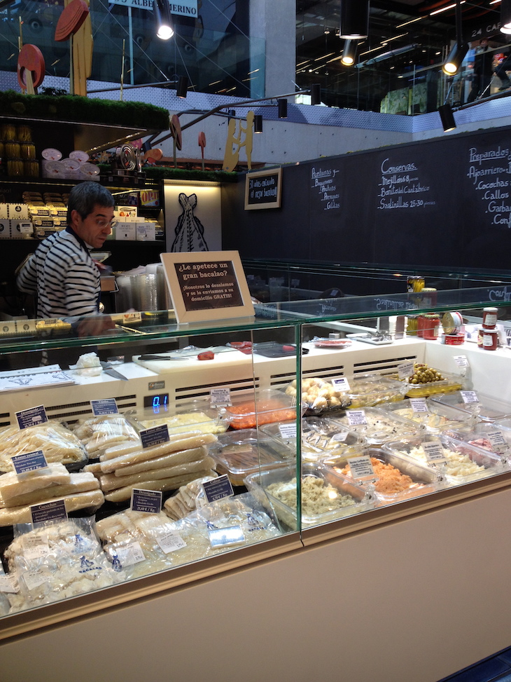 Mercado de San Antón, em Madrid