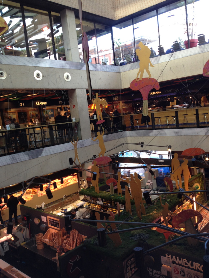 Mercado de San Antón, em Madrid