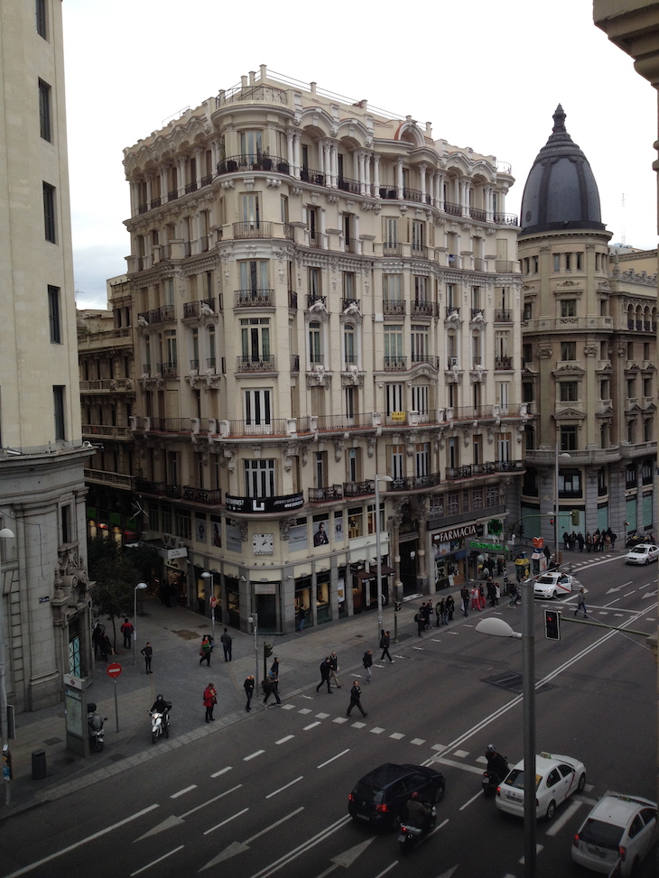 Vista do Praktik Metropol Madrid