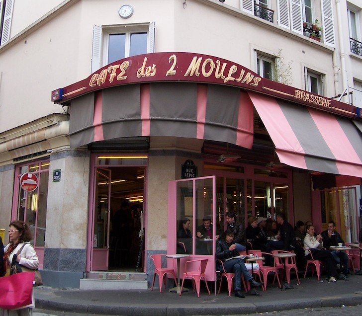 Café des Deux Moulins, Montmartre, Paris