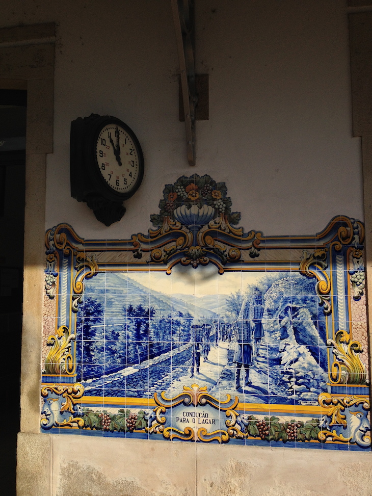 Azulejos da Estação de Comboios do Pinhão