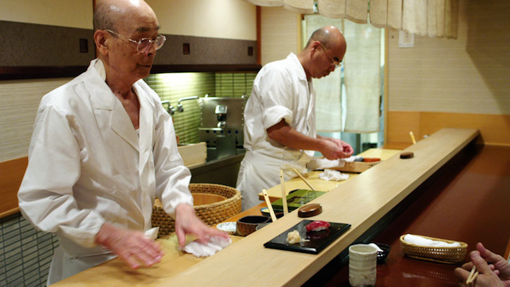 Chef Jiro Ono tem 87 anos