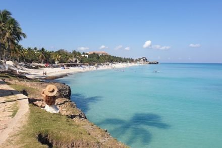 Praia junto do Melia Varadero - Cuba © Viaje Comigo