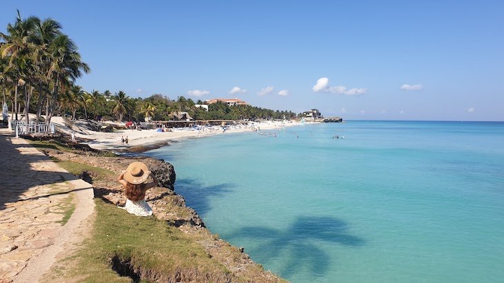 Praia junto do Melia Varadero - Cuba © Viaje Comigo
