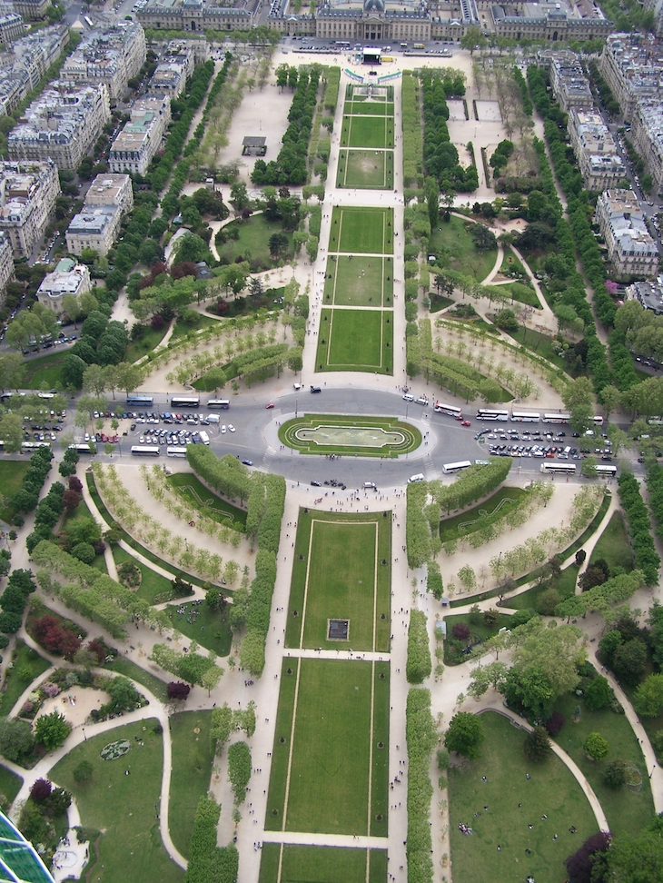 Vista da Torre Eiffel, Paris