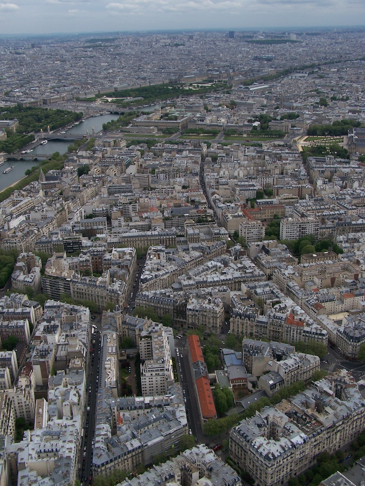 Vista da Torre Eiffel, Paris
