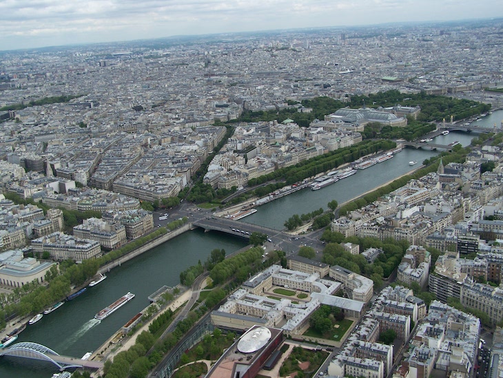 Vista da Torre Eiffel, Paris