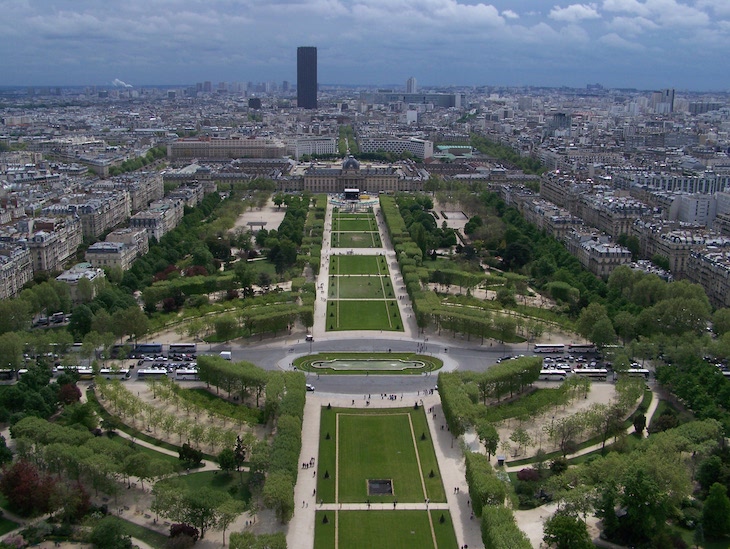 Vista da Torre Eiffel, Paris