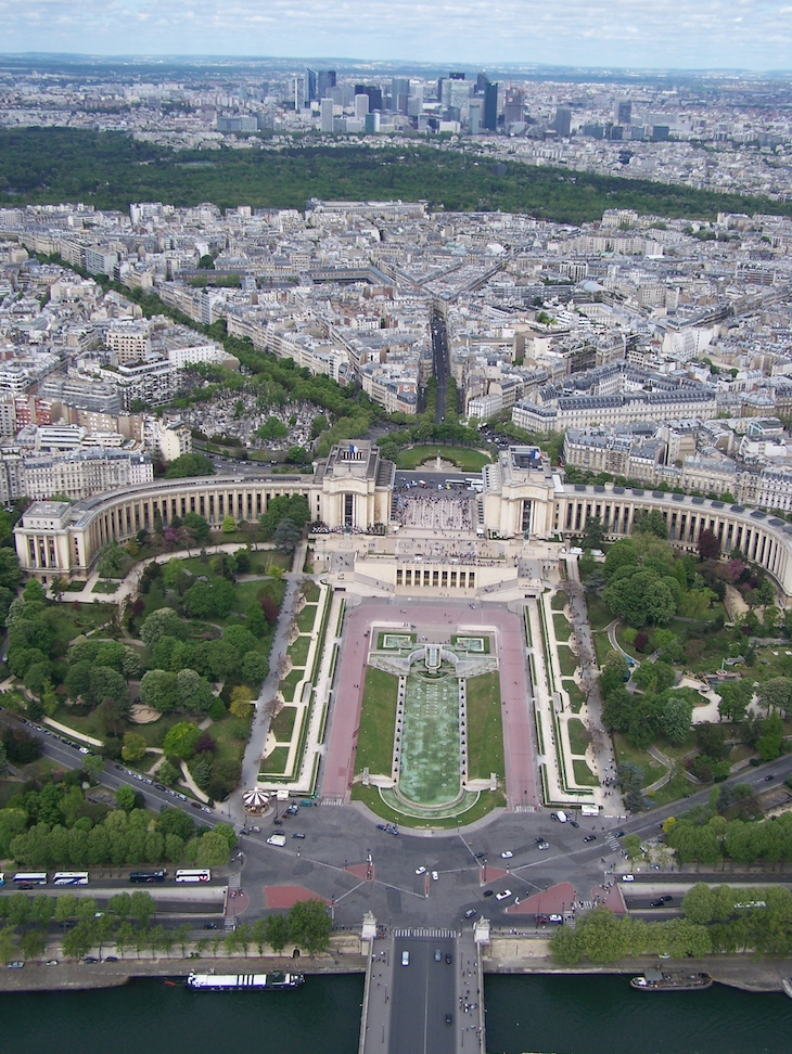 Vista da Torre Eiffel, Paris