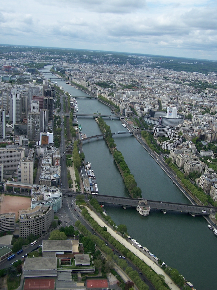 Vista da Torre Eiffel, Paris