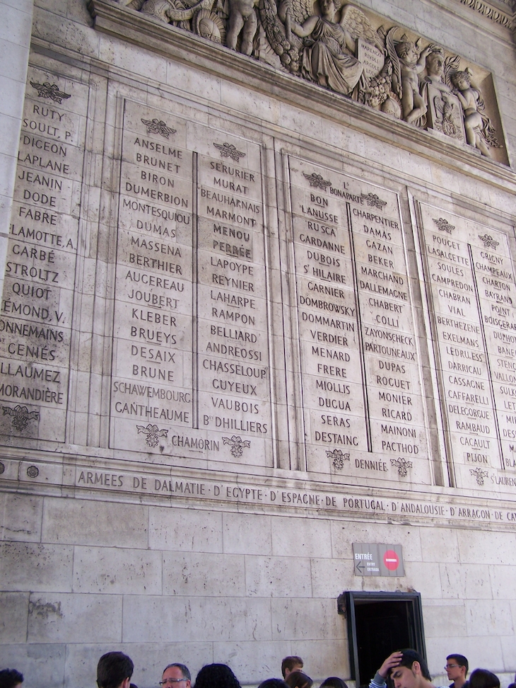 Arco do Triunfo, Paris