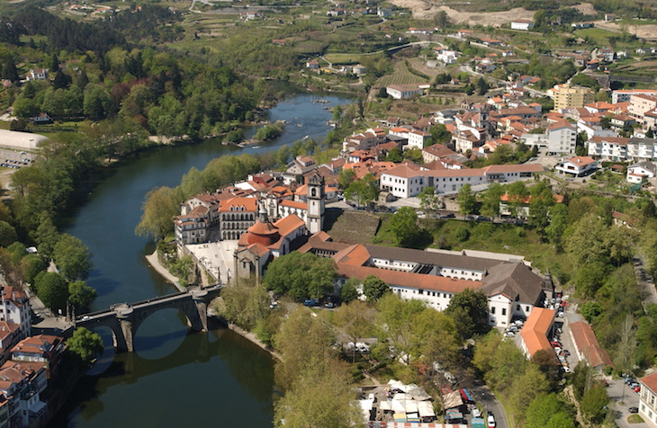 Vista aérea de Amarante