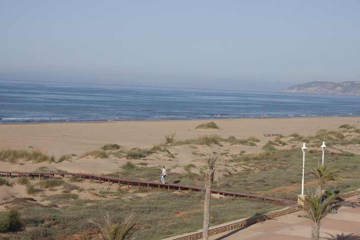 Vista para a praia de Saidia