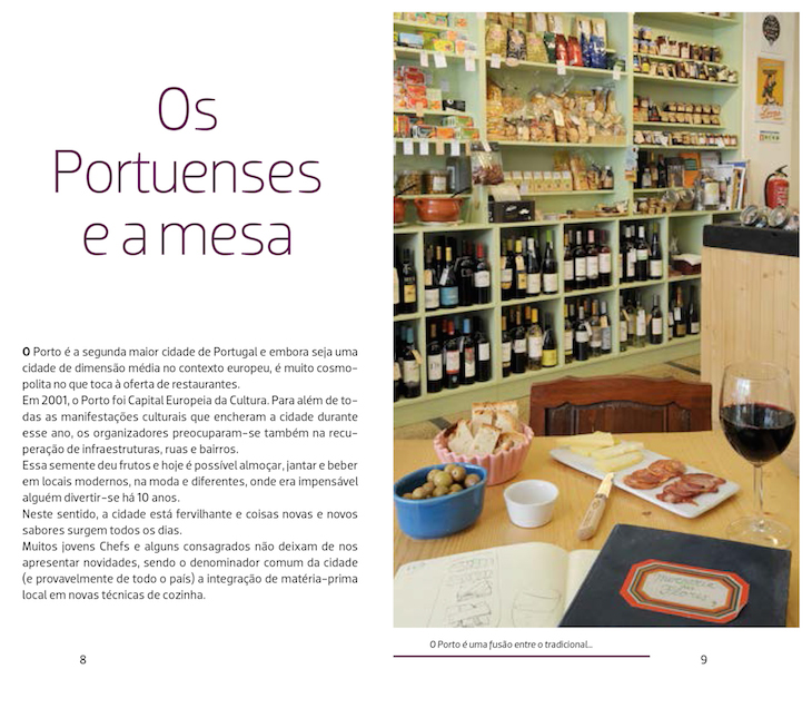 Guia de Gastronomia & Vinhos da Cidade do Porto para apreciadores