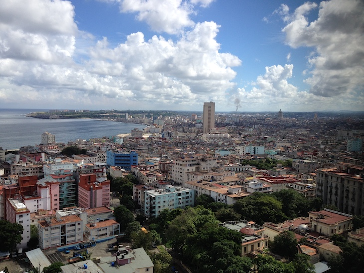 Vista do hotel Habana Libre - Cuba © Viaje Comigo