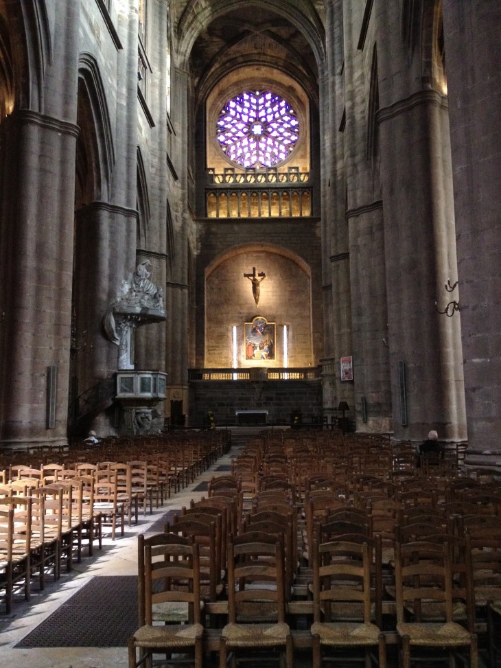 Catedral de Notre Dame de Rodez, Aveyron, França © Viaje Comigo