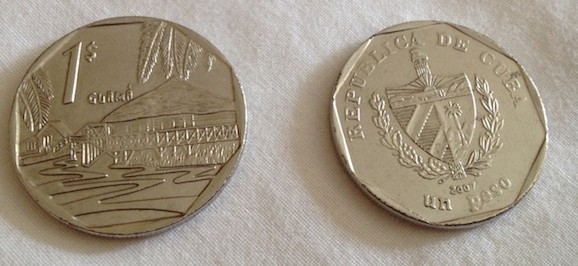 moedas cubanas