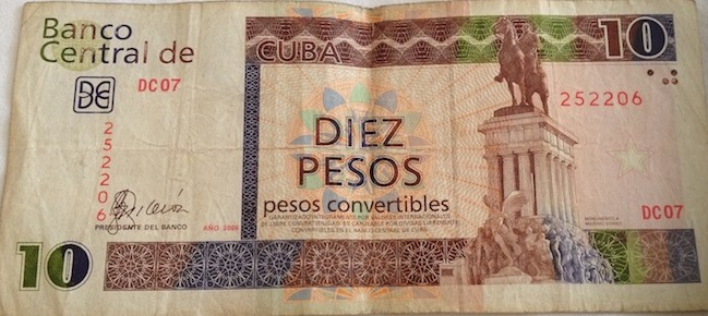 notas cubanas