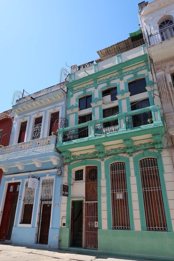 Centro histórico de Havana, com edifícios recuperados - Cuba © Viaje Comigo