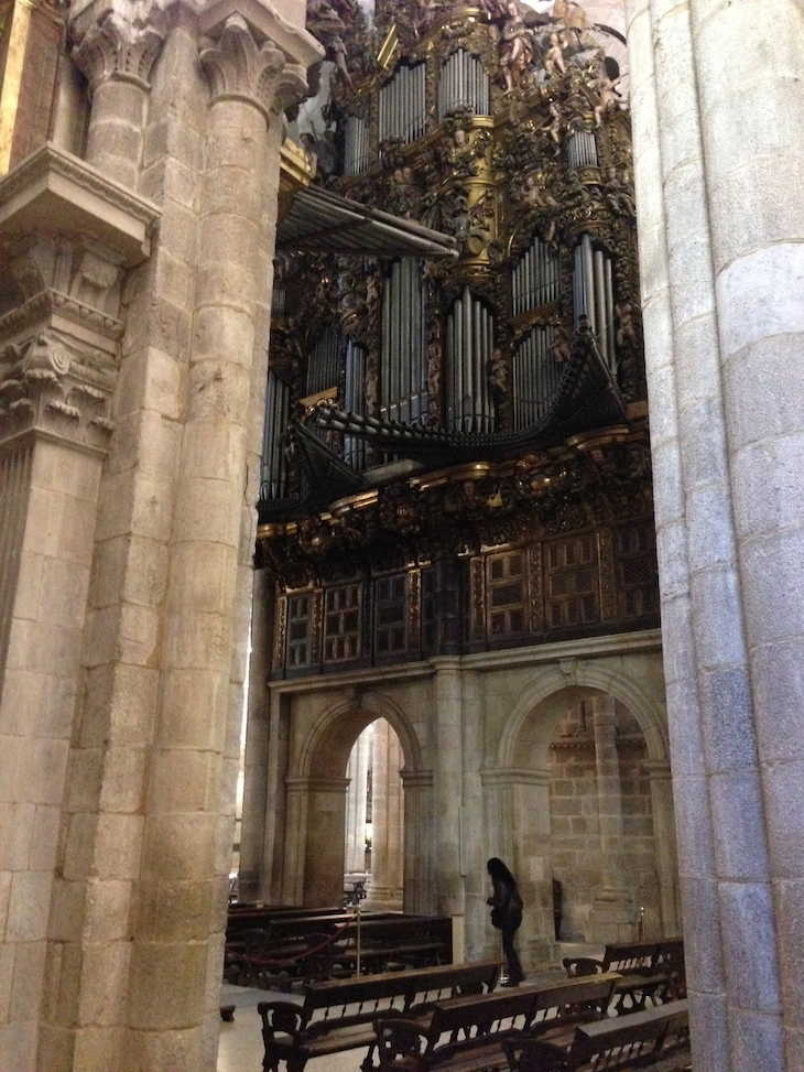 Catedral de Santiago: um dos órgãos