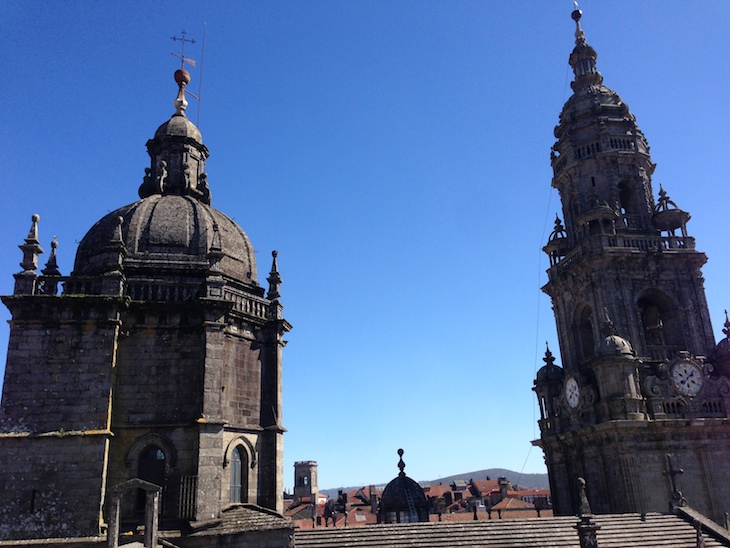 Catedral de Santiago: no telhado
