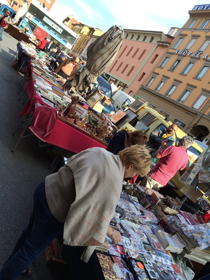 Feira de antiguidades, Bolonha