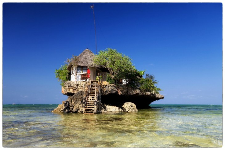 Restaurante The Rock, Zanzibar_ Direitos Reservados_Copyright