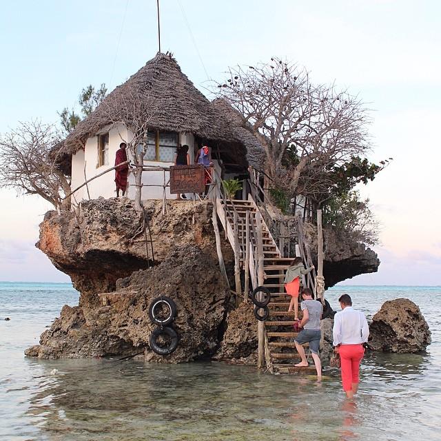 Restaurante The Rock, Zanzibar