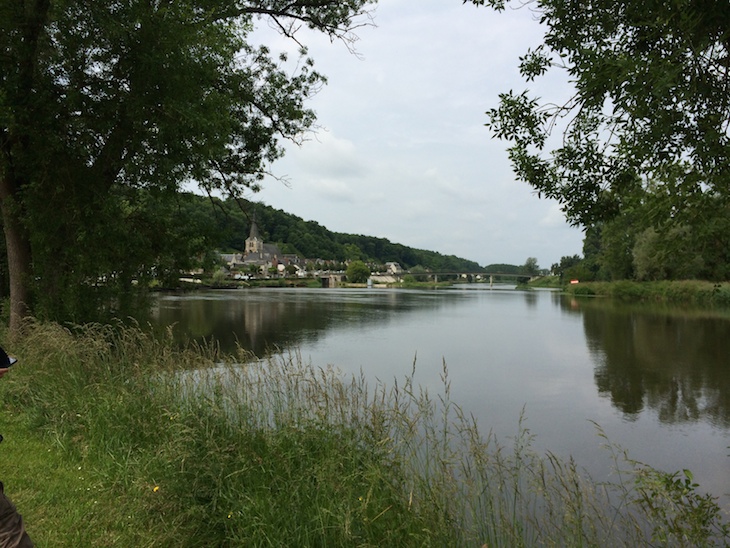 De bicicleta no Vale do Loire