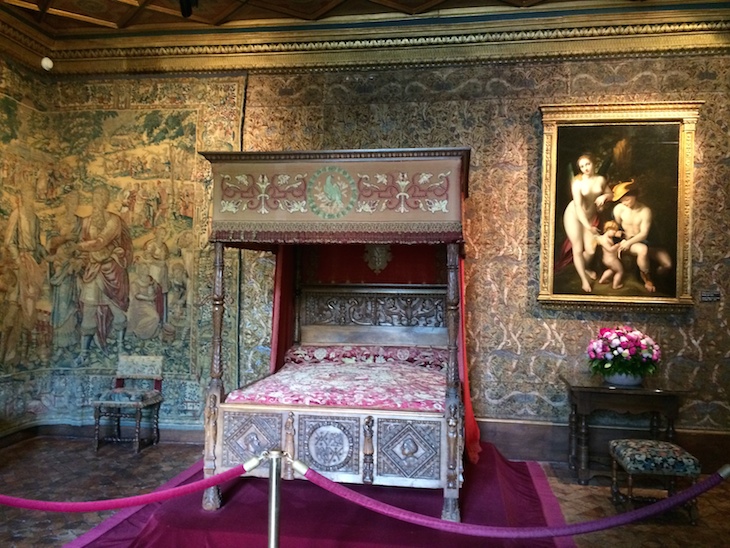 Quarto de Catarina de Médicis, Castelo de Chenonceau