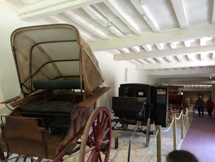 Galeria das Carruagens no Castelo de Chenonceau