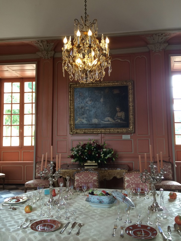 Sala de jantar, Château de Villandry, França