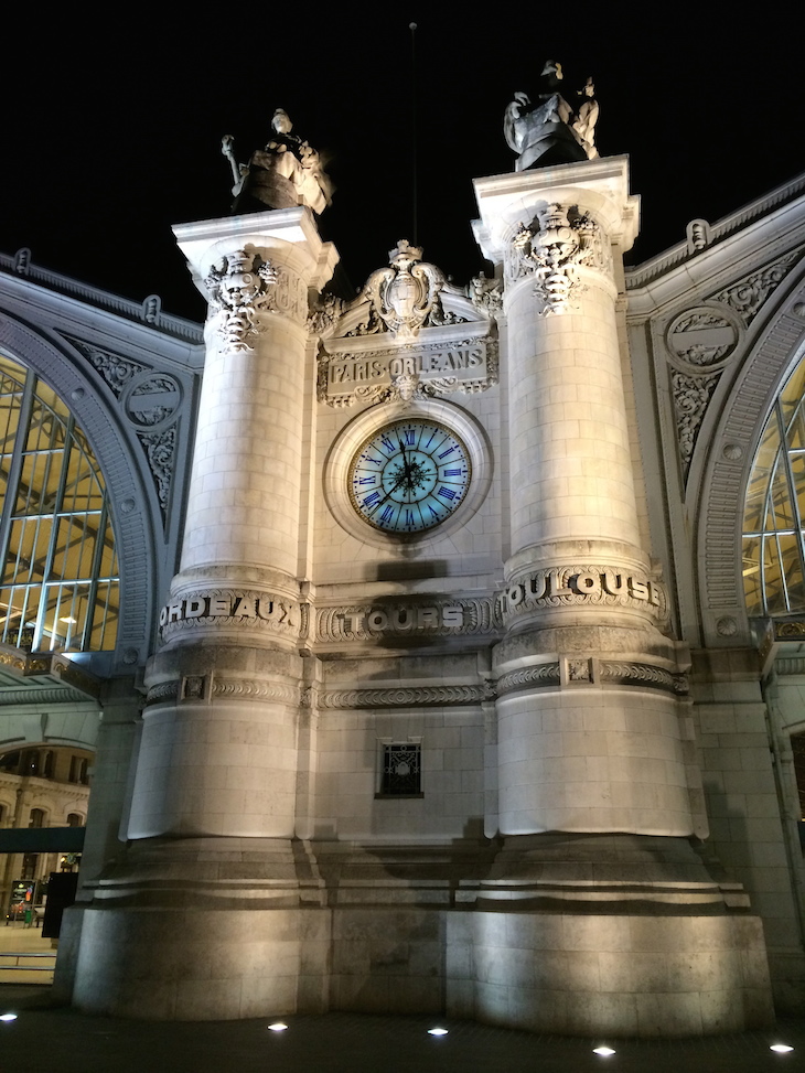 Gare de Tours à noite