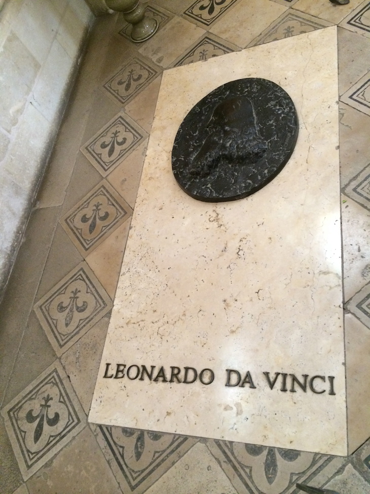 Túmulo de Leonardo da Vinci, Amboise, França © Viaje Comigo