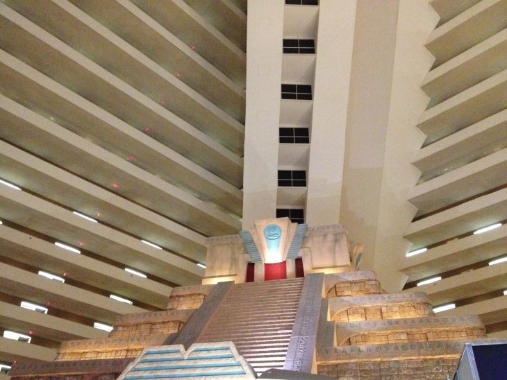 Interior do Luxor, Las Vegas