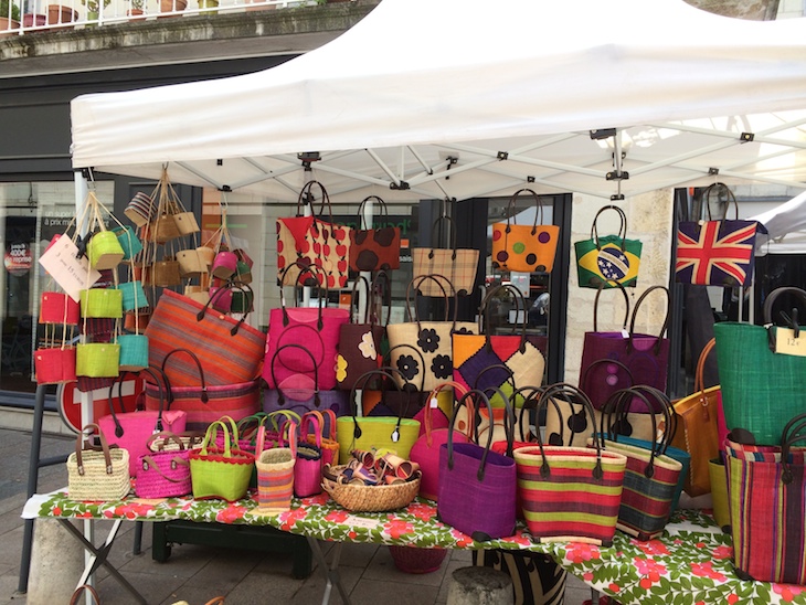 Cestaria no Mercado de Loches