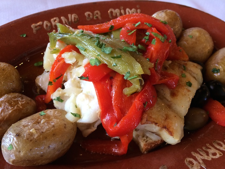 Bacalhau no Restaurante Forno da Mimi © Viaje Comigo