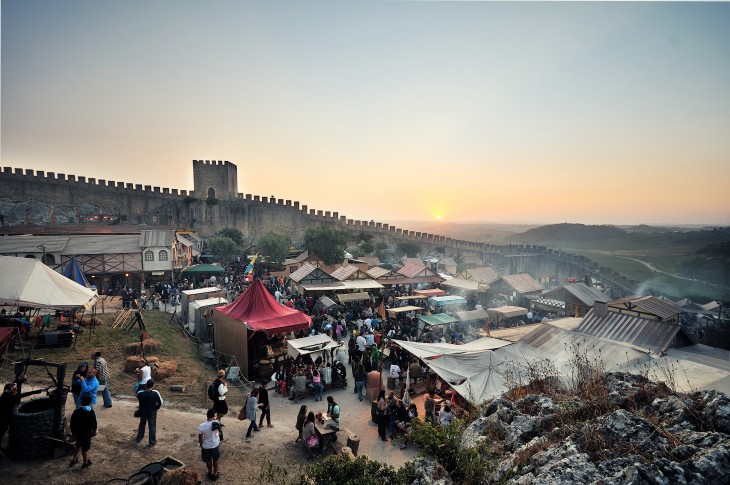 Feira Medieval de Óbidos - DR: Município de Óbidos