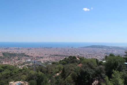 Vista sobre Barcelona - Tibidabo © Viaje Comigo