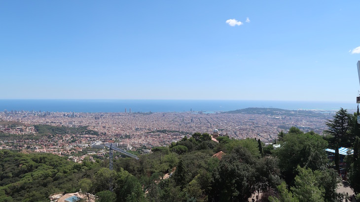 Vista sobre Barcelona - Tibidabo © Viaje Comigo