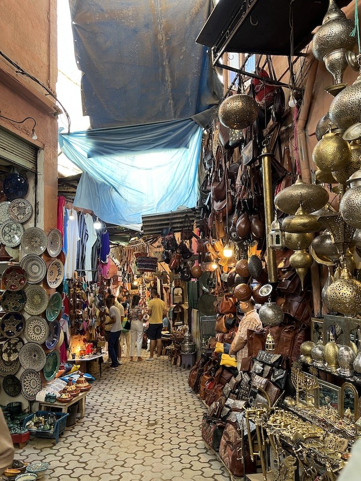 Souks de Marraquexe (Marrakech) - Marrocos © Viaje Comigo