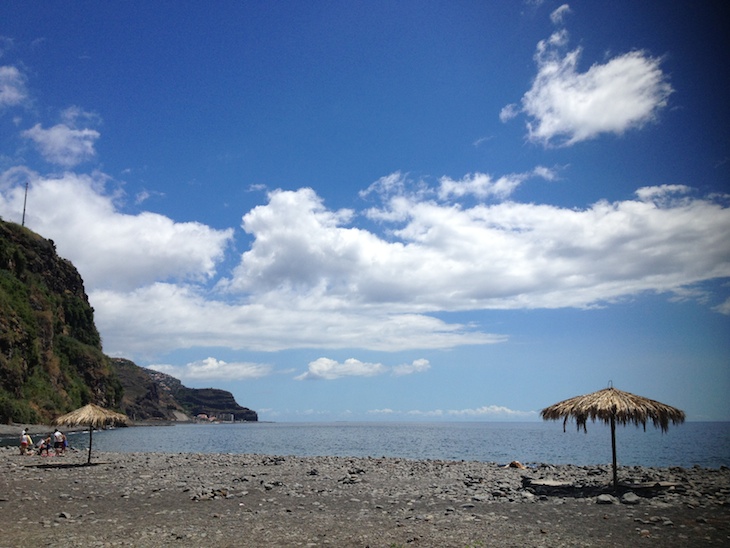 Praia na Madeira